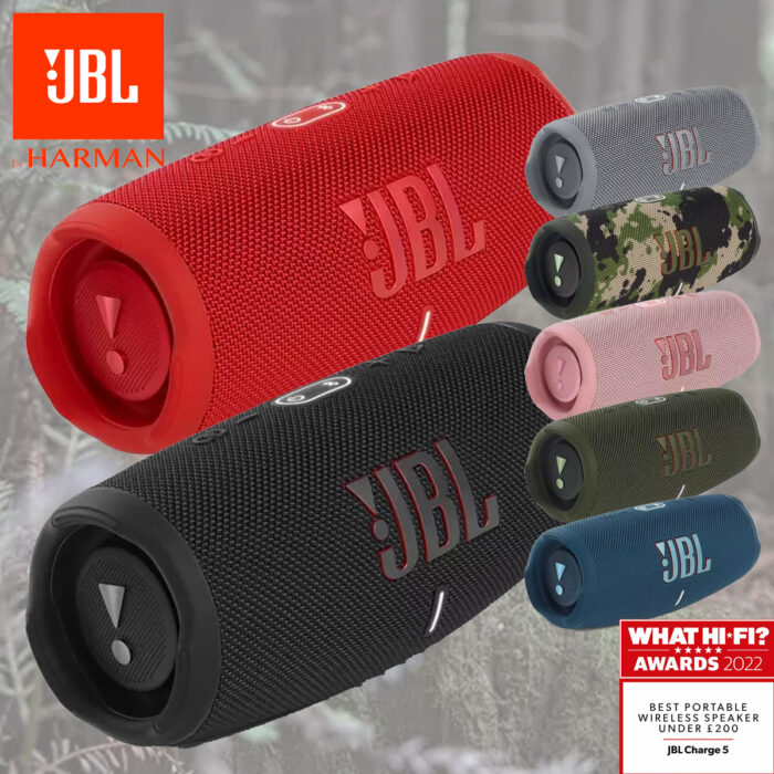 JBL Charge 5 Portable Bluetooth Speaker - Choice Of Colour
