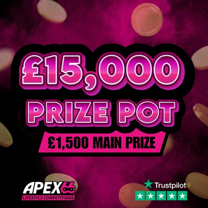 HUGE £15,000 INSTANT WIN COMPETITION
