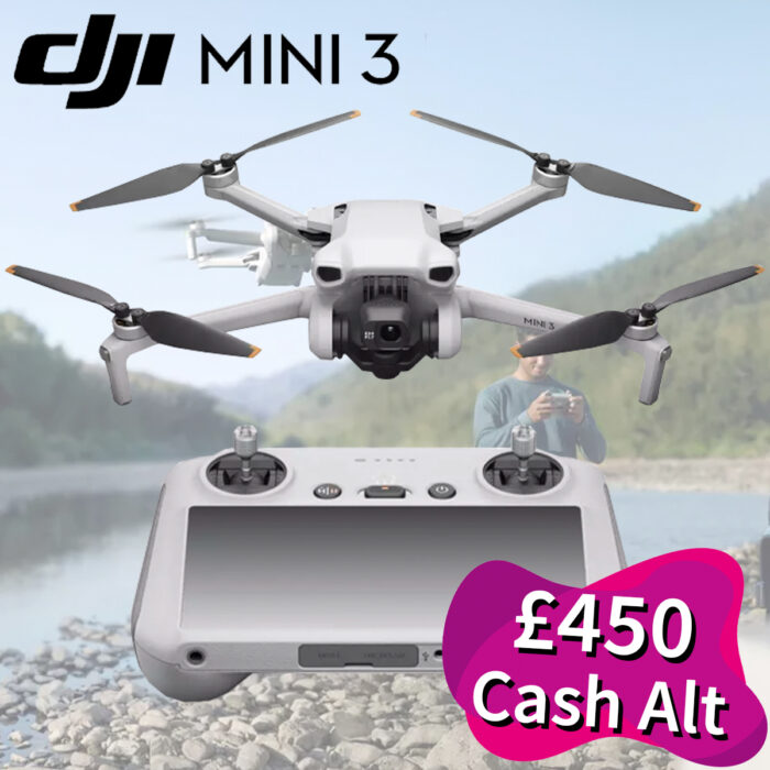 £450 Cash or DJI Mini 3 Drone With DJI RC Remote Controller