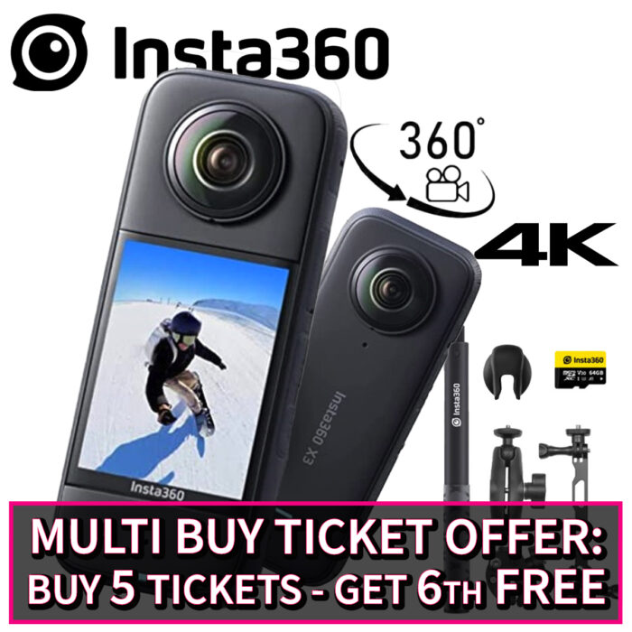 ALL NEW Insta360 x3 Motorcycle Camera Bundle
