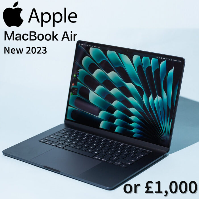 2023 Apple MacBook Air with latest M2 Chip (Colour Choice) or £1,000 Cash 💷