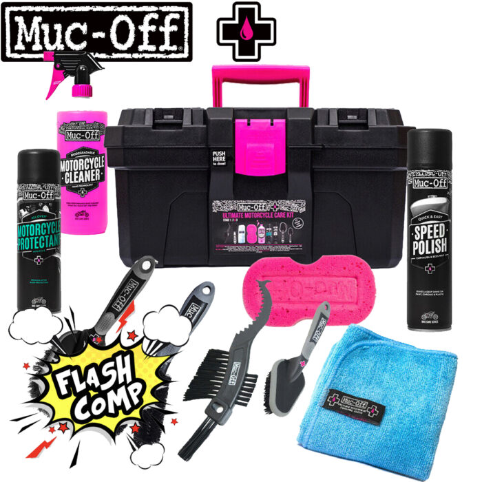⚡️Muc-Off Ultimate Motorcycle Cleaning Kit - Flash Comp - Only 99p⚡️
