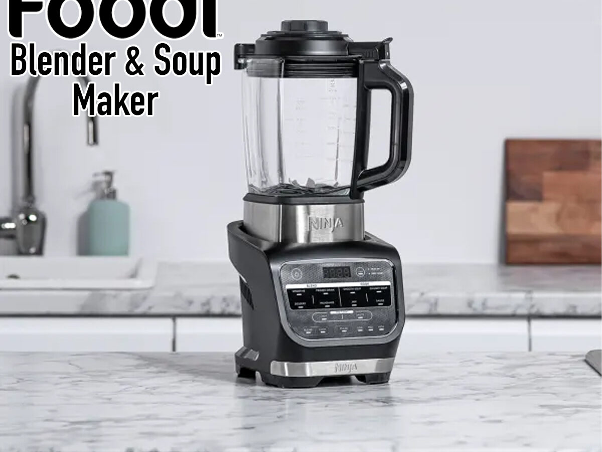 A Ninja Foodi 2-In-1 Blender & Soup Maker - Apex 66