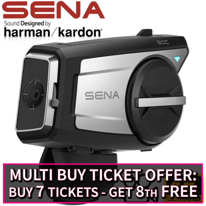 SENA 50C 4K Camera & Bluetooth Intercom