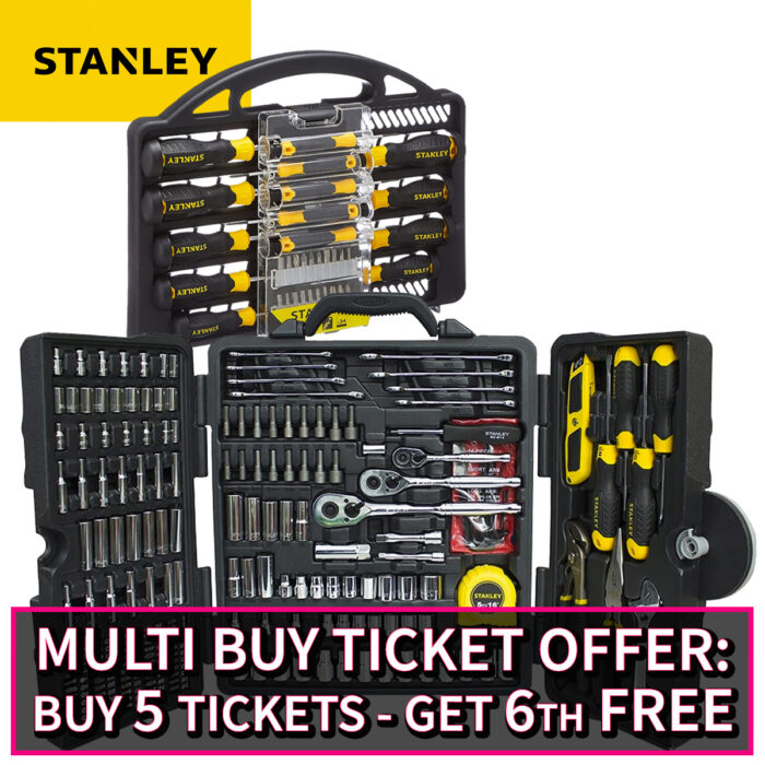 Stanley Tools 210 Piece Tool set + 34 Piece Screwdriver Set