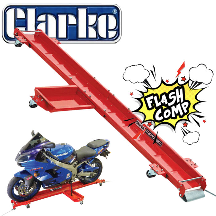 ⚡️ Clarke Motorcycle Dolly - 567kg Max Capacity - Flash Comp For Just 89p ⚡️