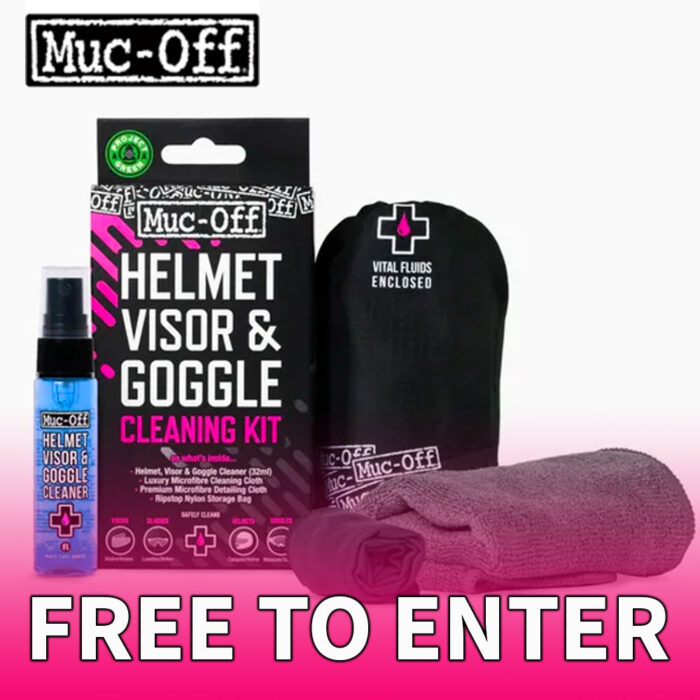 FREE To Enter Competition - Muc-Off Visor & Goggle Cleaning Kit