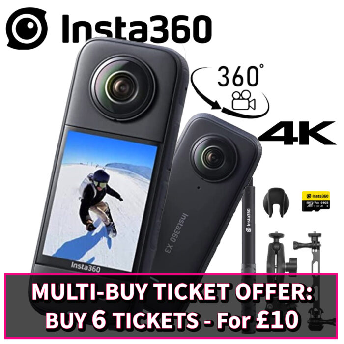 ALL NEW Insta360 x3 Motorcycle Camera Bundle