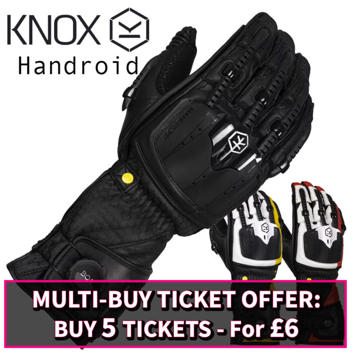Knox MK5 Handroid BOA Leather Gloves - Colour Choice