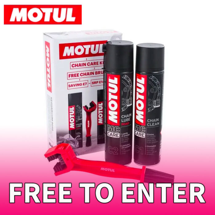 FREE To Enter Competition - Motul Chain Care Kit - Chain Clean & Lube