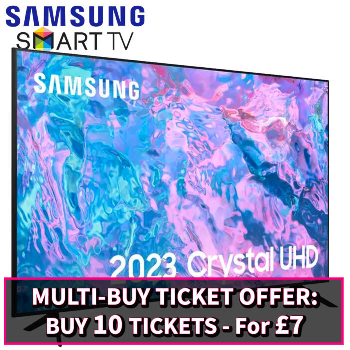 Samsung 2023 Crystal Ultra HD SmartTV - Choice Of Size 50" 60" 65"