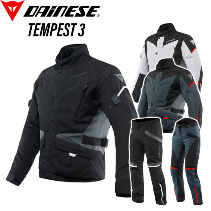 Dainese Tempest Textile Touring Jacket & Trousers - Colour Choice