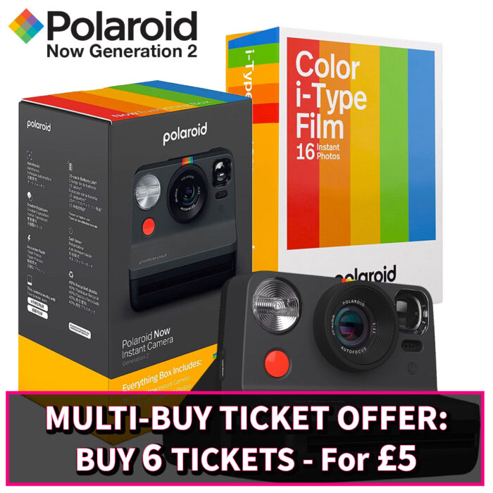 Polaroid Now Generation 2 Instant Camera Everything Box - Black