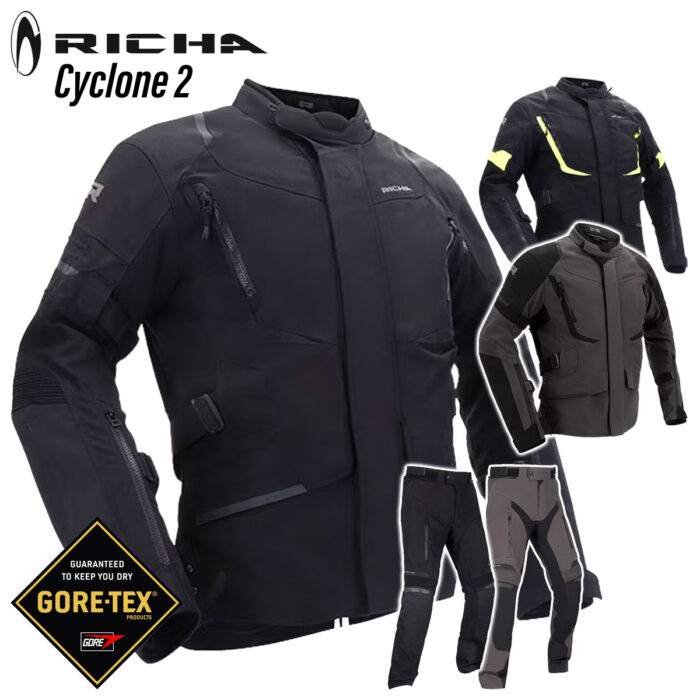2024 Richa Cyclone II Goretex Jacket & Trousers - Colour Choice