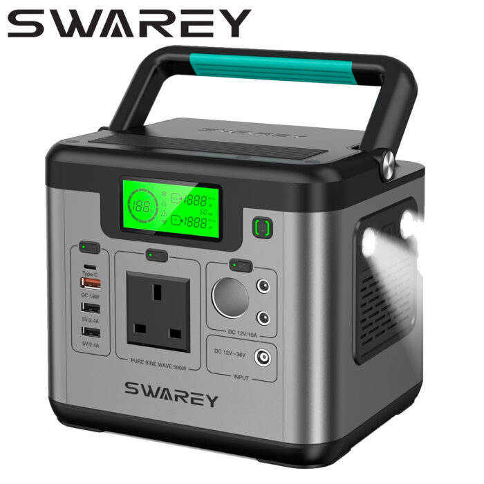 Swarey Portable Power Station S500 Pro