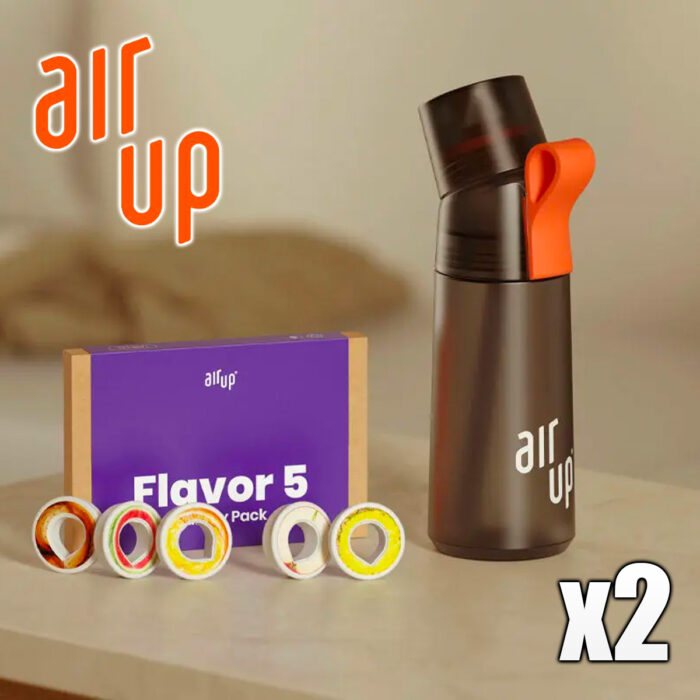 ⚡2x Starter Kit Air Up Bottles Including 5 Pods - Just 69p⚡