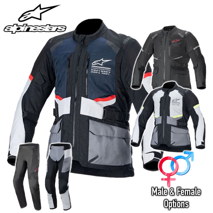 All New 2024 Alpinestars Andes Air DS Jacket & Trousers Male & Female - Colour Choice