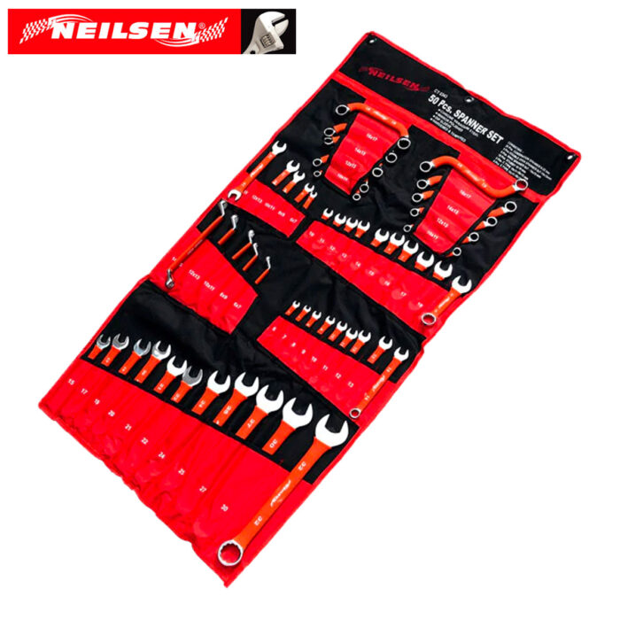 ⚡Neilsen 50 Piece Mixed Spanner Set - Just 79p⚡