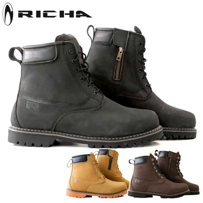 Richa Calgary Leather Boots - Colour Choice