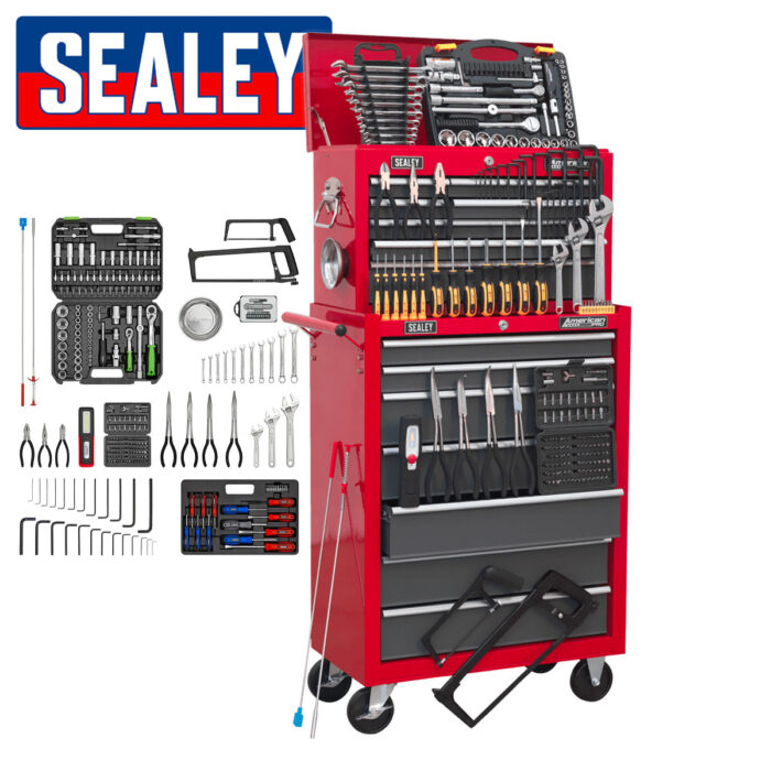 Sealey 239 Piece Professional Tool Chest & Tools - 14 Draw