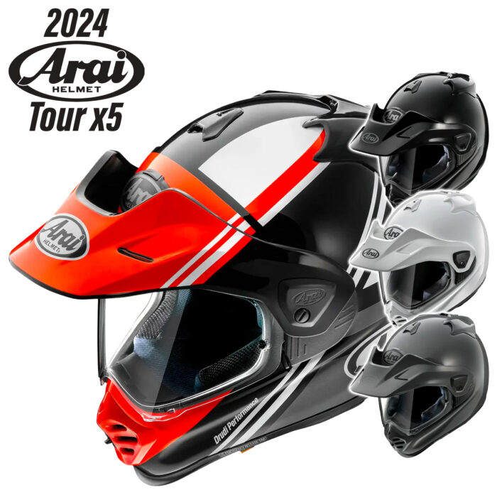 All New 2024 Arai Tour x5 - Colour Choice