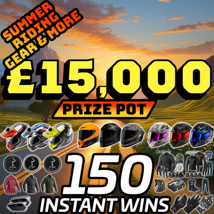 🌅 £15,000 SUMMER RIDING GEAR INSTANT WIN BONANZA