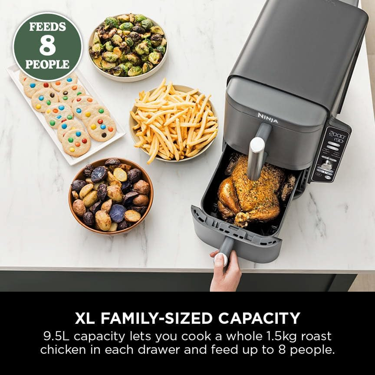 ⚡️Ninja Double Stack XL 9.5l Air Fryer⚡️ - Image 6