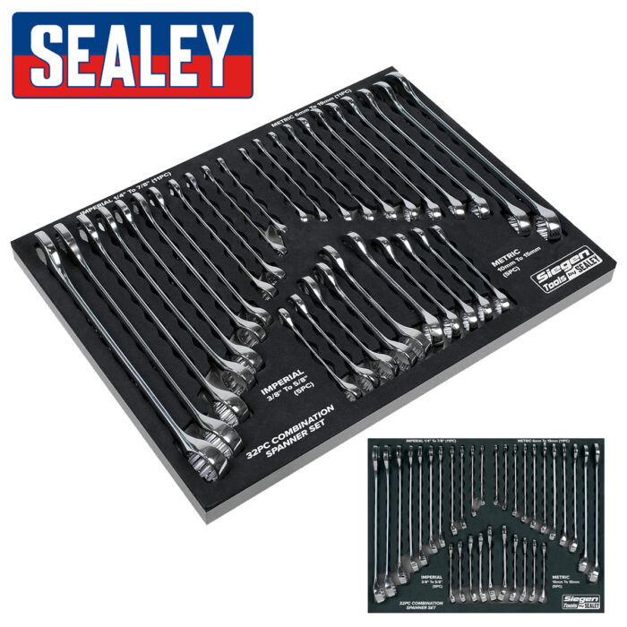⚡Sealey Siegen 32pc Combination Spanner Set - Just 79p⚡
