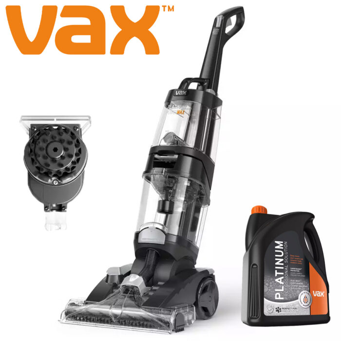 Vax Platinum Power Carpet Cleaner + Solution