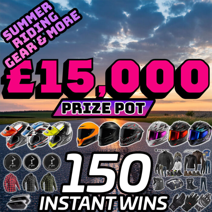 🌅 £15,000 SUMMER RIDING GEAR INSTANT WIN BONANZA