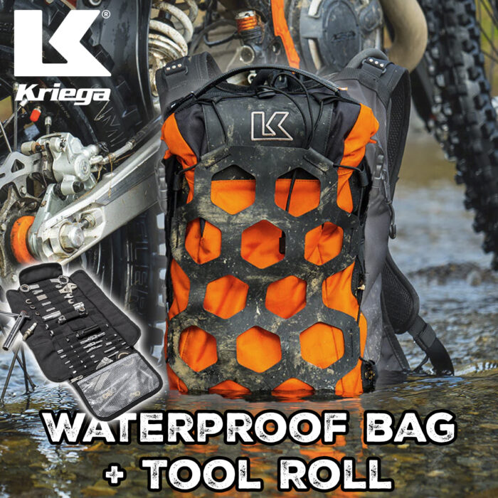 Kriega Trail 18 + Tool Roll - Colour Choice