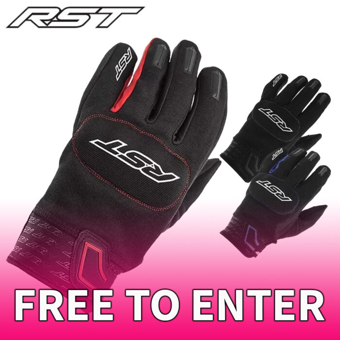 FREE To Enter Competition - RST Rider CE Textile Gloves - Colour Choice