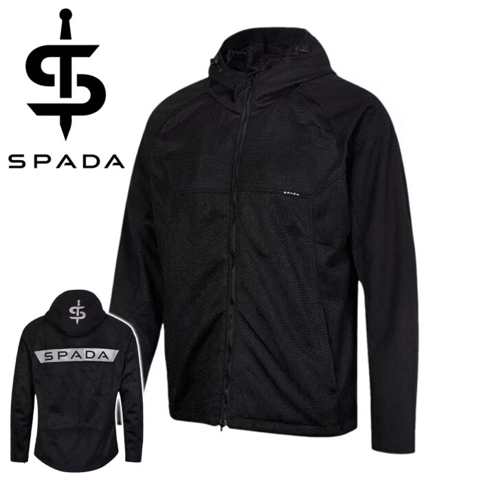 Spada Hooded Air Textile Urban Jacket With Level 2 Armour