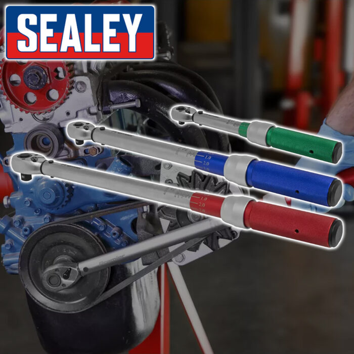 Sealey 3pc Micrometer Style Torque Wrench