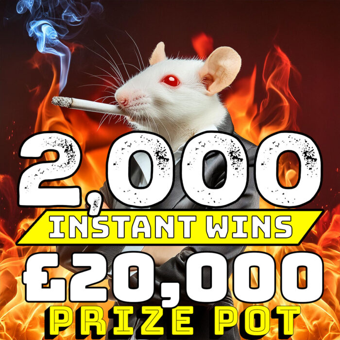 🔥 2,000 INSTANT WINS - £20,000 PRIZE POT - 1 in 10 WINS