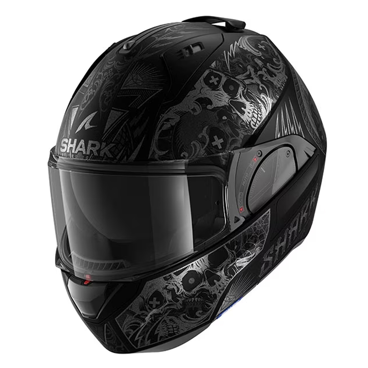 Shark Evo ES Dual Homologated Flip Up Helmet With Internal Visor – Colour Choice - Image 9