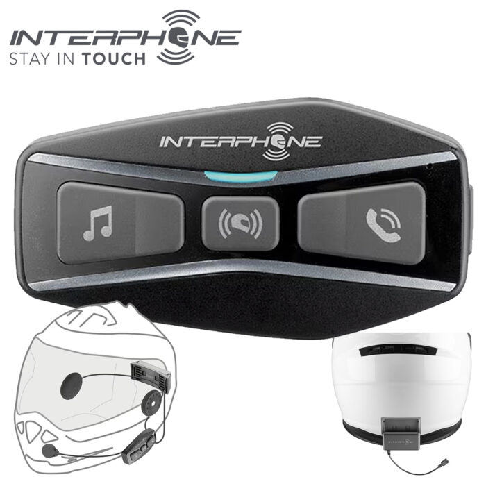 Interphone U-Com4 Bluetooth Intercom - Connect Up To 4 People