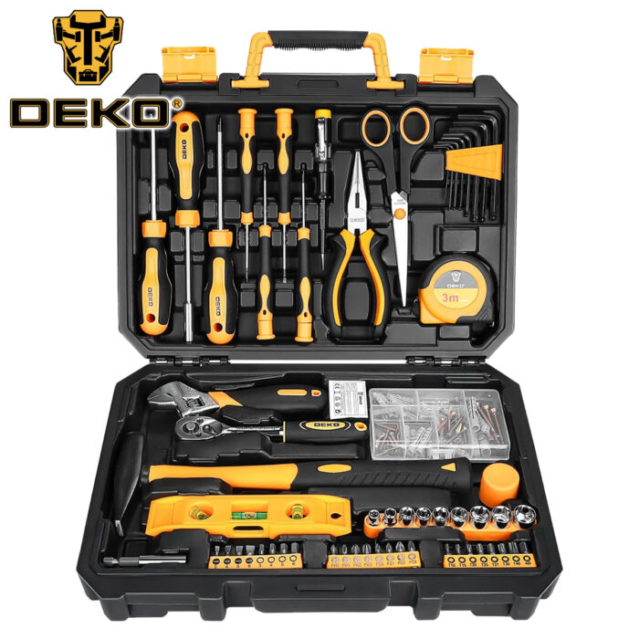 DEKOPRO 138 Piece Home Tool Kit