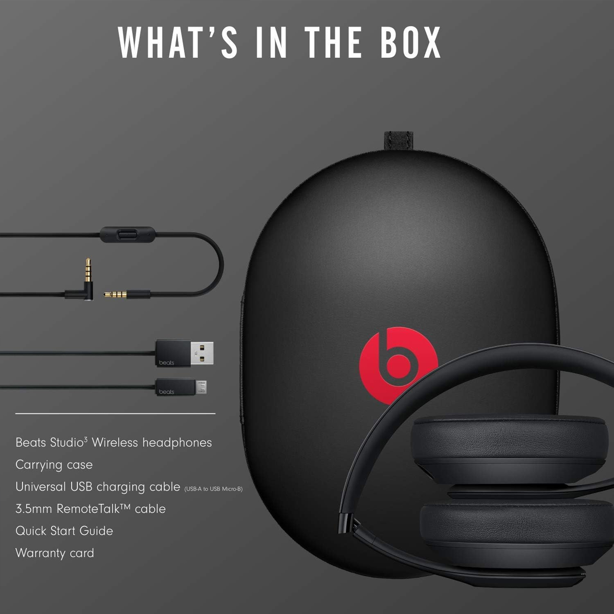 Beats Studio 3 Noise Cancelling Headphones - Image 7