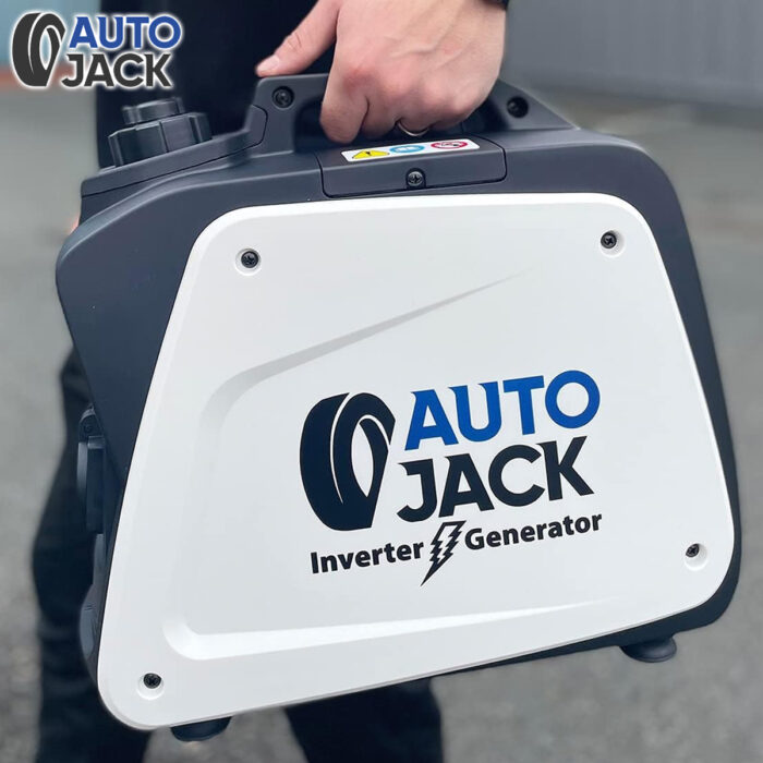 AutoJack Quiet Petrol Generator Inverter Portable Suitcase 800W
