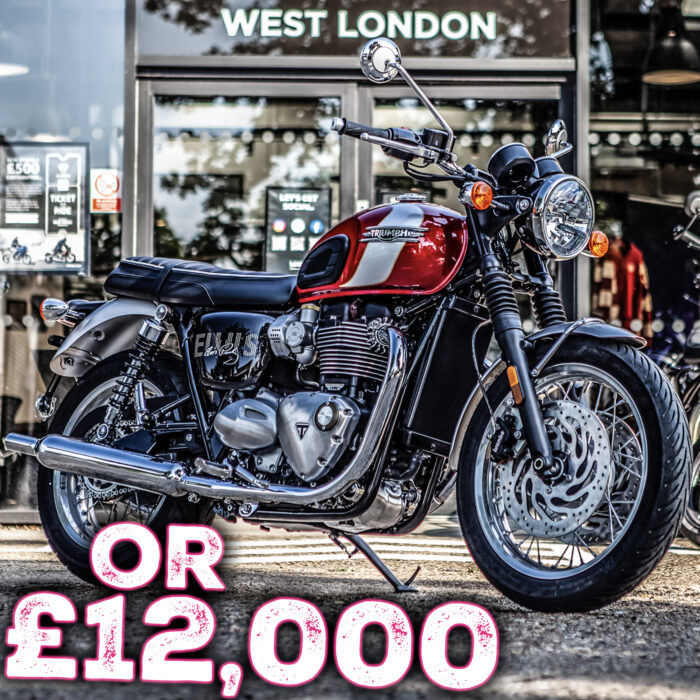 New Triumph Bonneville T120 Elvis Presley Limited Edition - 832 of 925 Worldwide