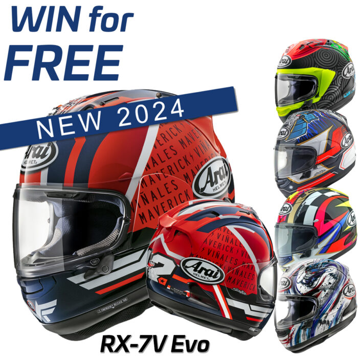 FREE To Enter Comp | Win an Arai RX-7V Evo