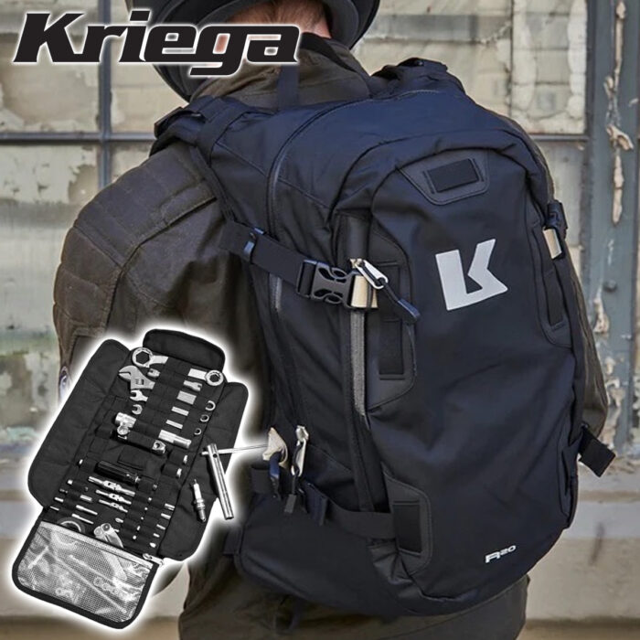 Kriega R20 Backpack + Kriega Tool Roll