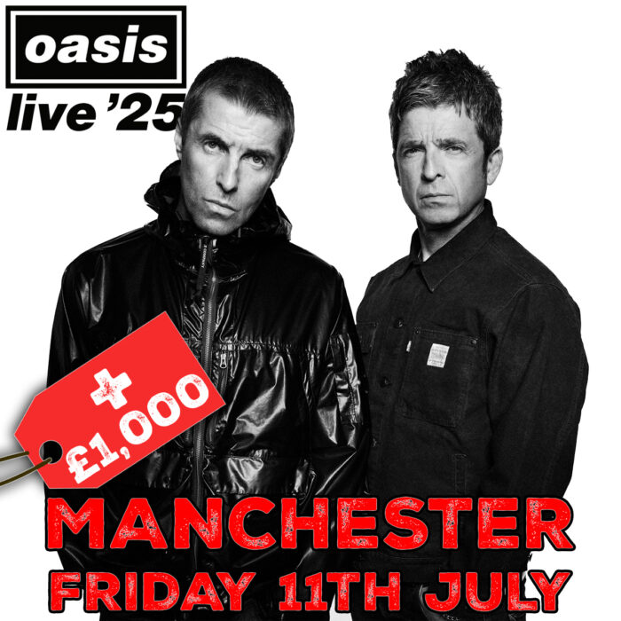 🎸 2x OASIS REUNION TOUR MANCHESTER TICKETS + £1000
