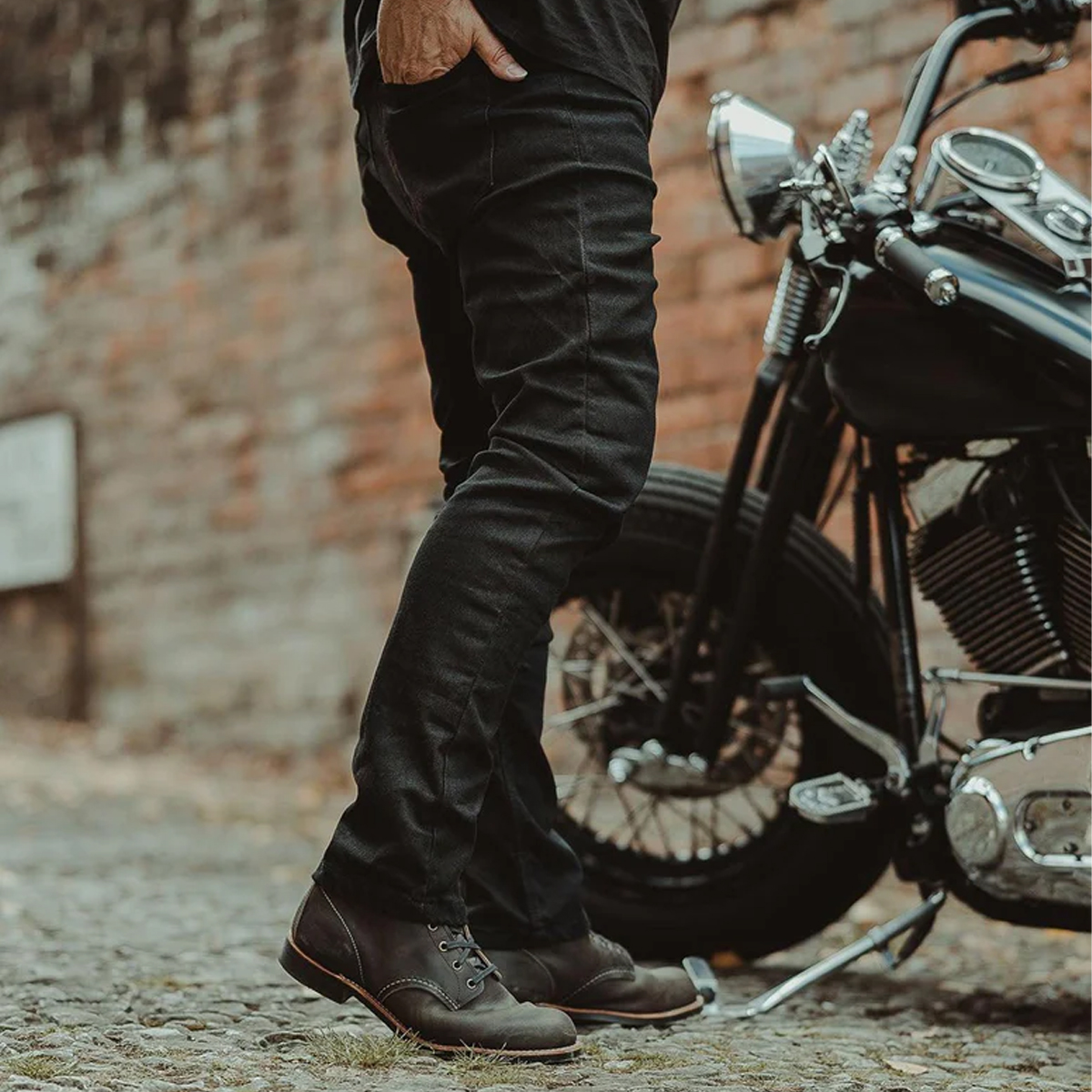 COMBO: Roadskin Riding Shirt & Jeans – Armoured - Image 6