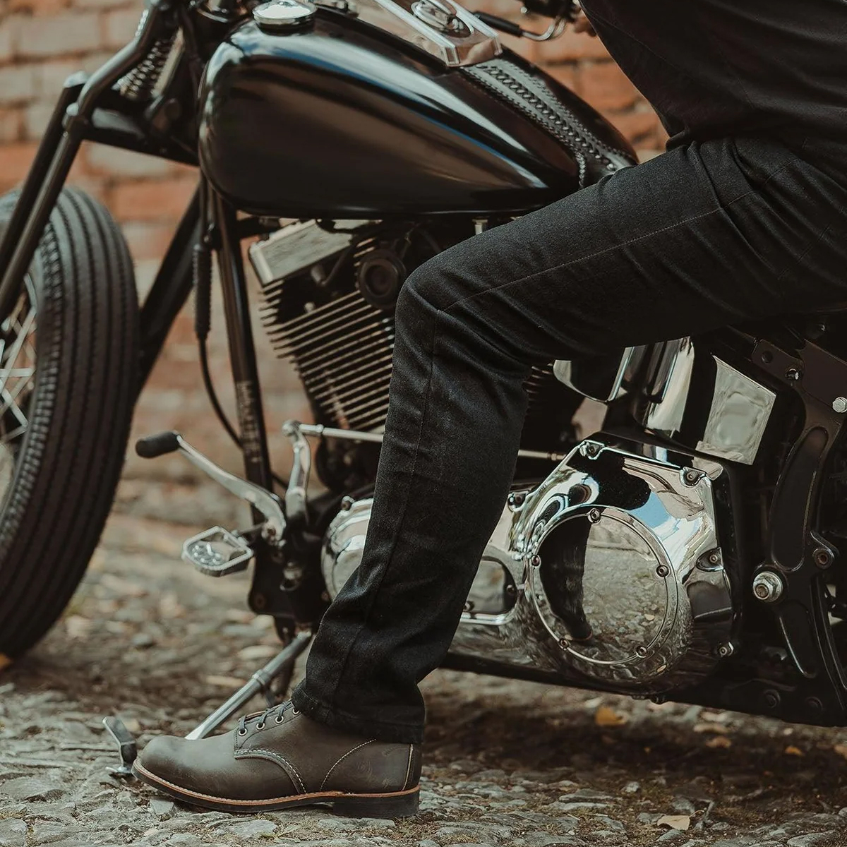 COMBO: Roadskin Riding Shirt & Jeans – Armoured - Image 5