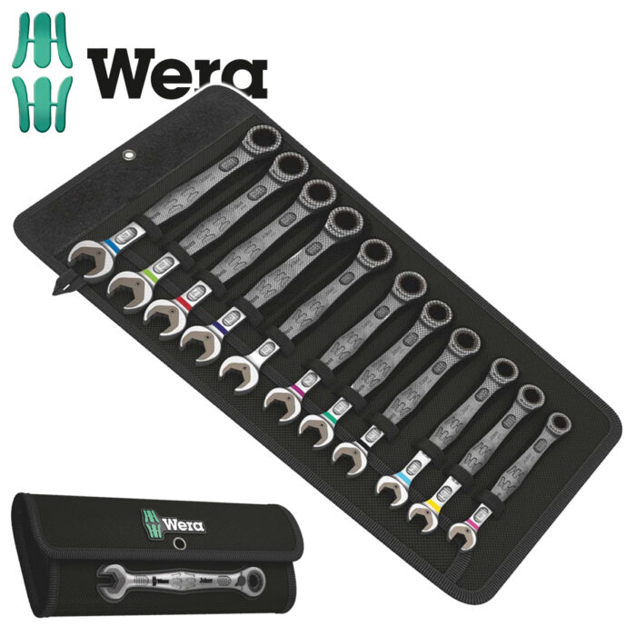 Wera 6000 Joker Ratcheting Combi Wrench Set 11 Pieces