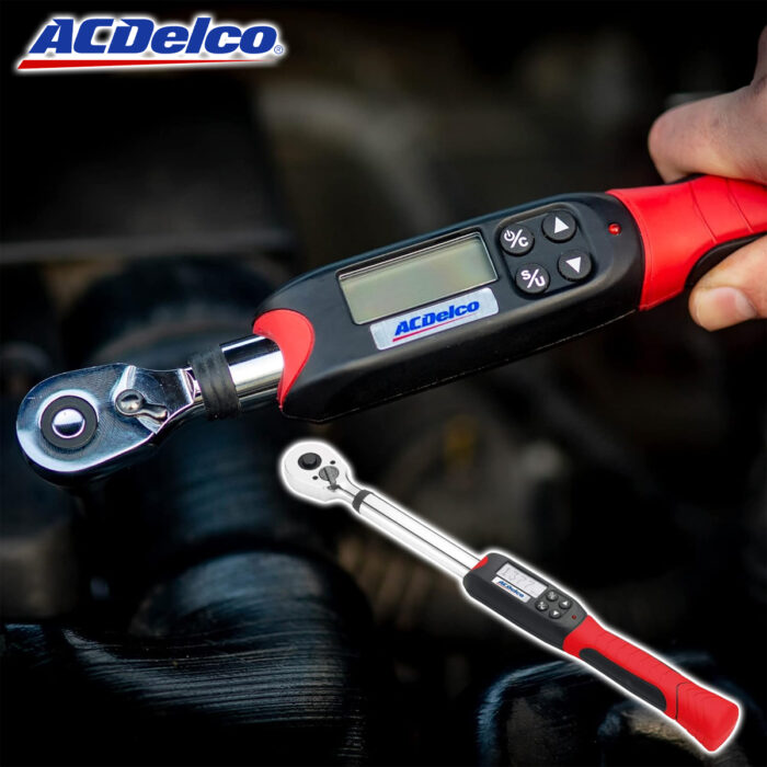 COMBO: Al Deco 3/8 AND 1/2 Inch Drive Digital Torque Wrench