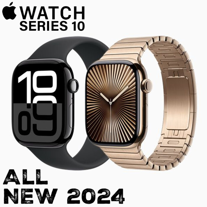 ALL NEW - Apple Watch Series 10 - 42mm Silver, Jet Black Or Rose Gold With GPS & Cellular