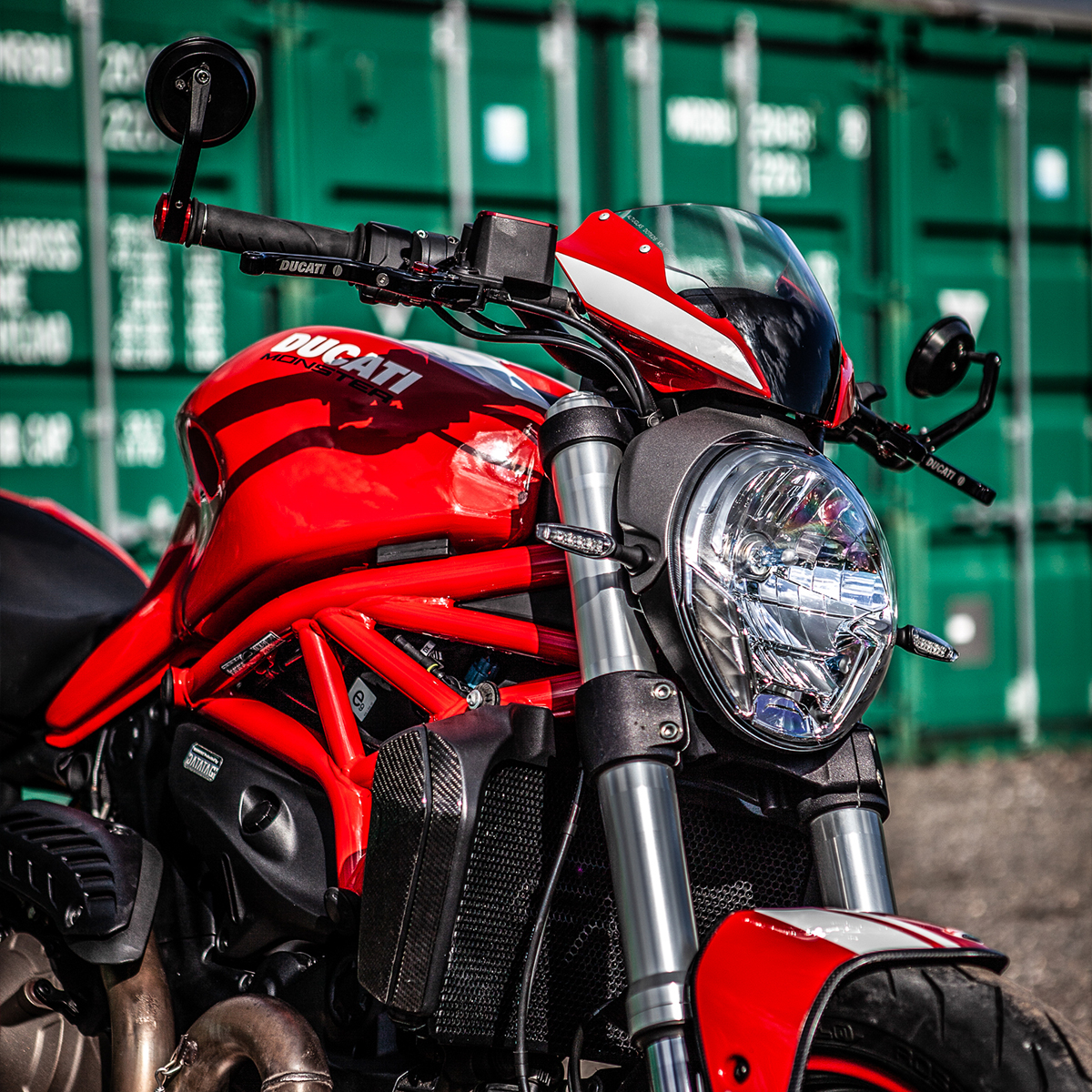 Stunning Ducati Monster 821 Stripe - Image 17